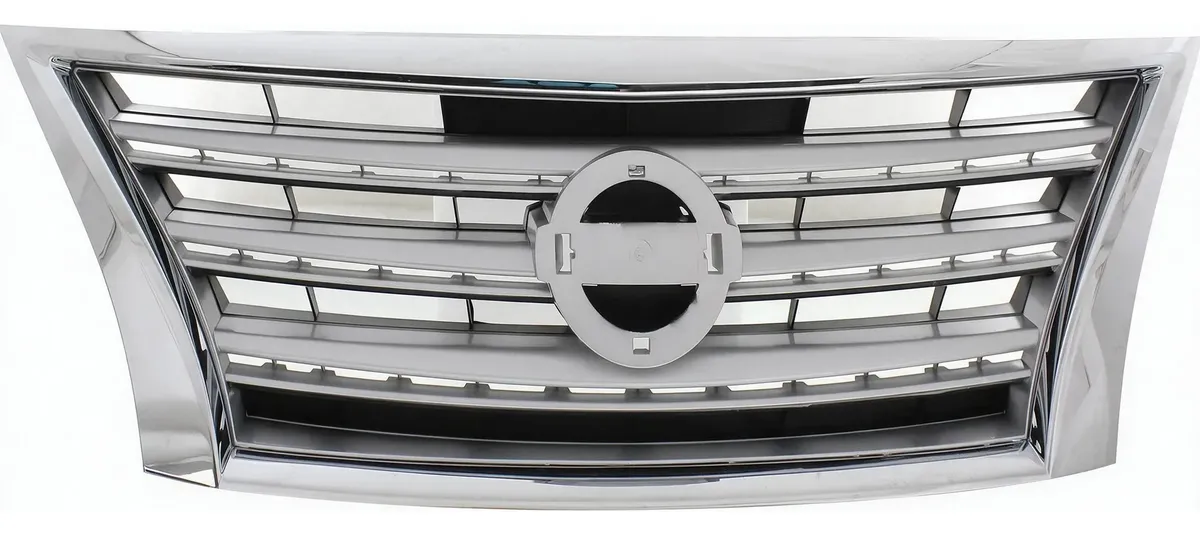 Parrilla Coraza Cromada Delantero Nissan Sentra 2013-2015