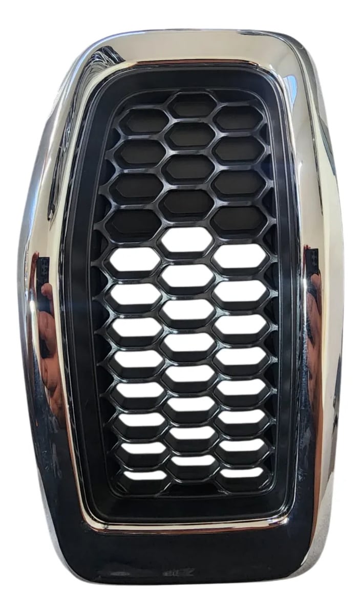 Parrilla Coraza Cromada #6 Delantero Jeep Cherokee 2014-2018