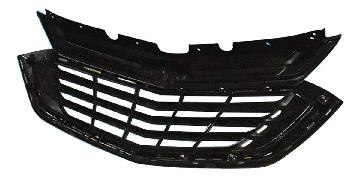 Parrilla Coraza Negro Mate Delantero Chevrolet Equinox 2018-2024