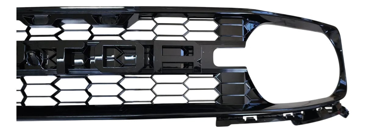 Parrilla Coraza Tipo Raptor Negro Brillante Delantero Ford Bronco Sport 2021-2026
