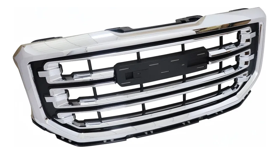 Parrilla Coraza Cromada Delantero GMC Sierra 2016-2019