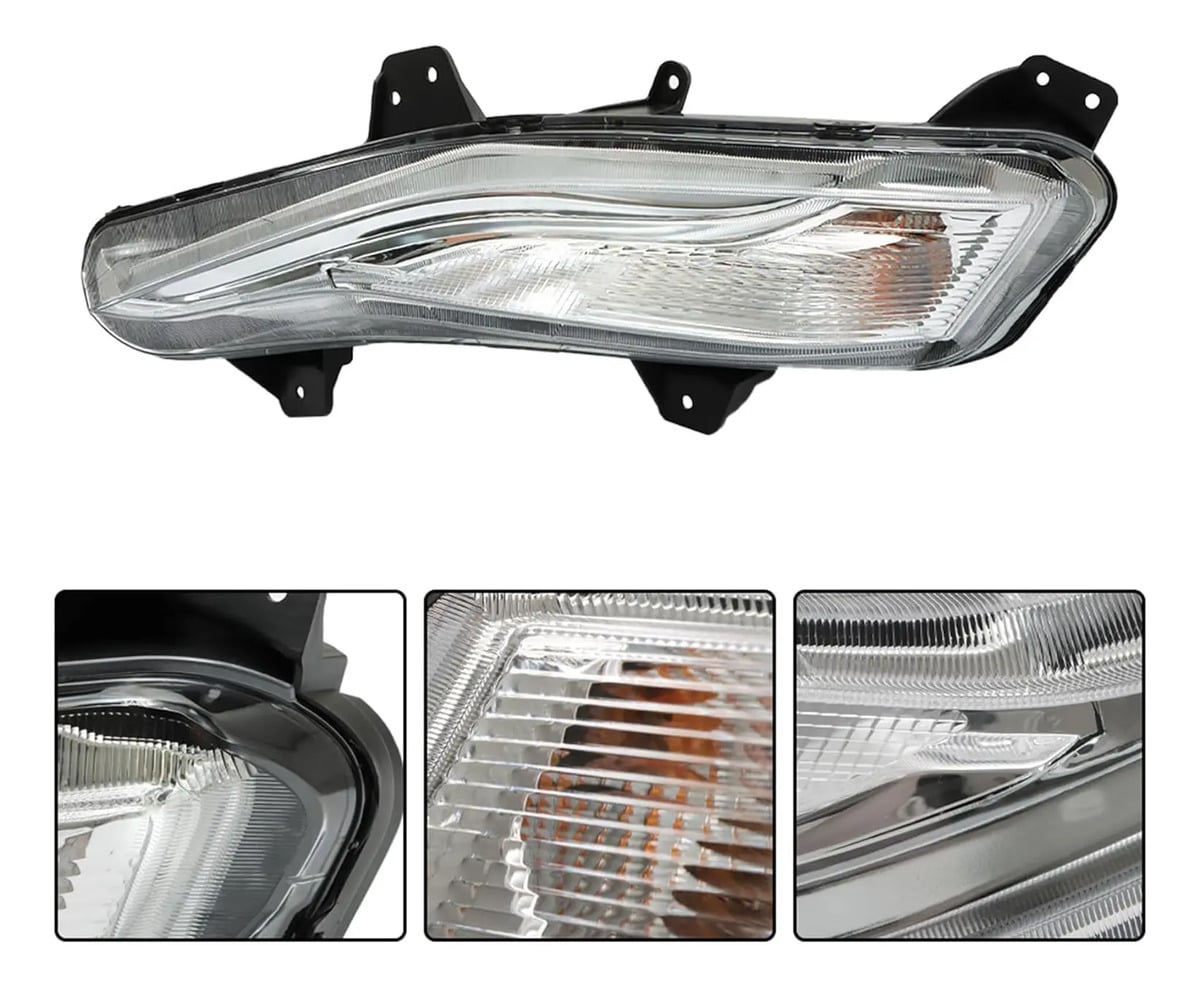 Faro Cuarto Frontal Luz De Dia Izquierdo Delantero Chevrolet Malibu 2019-2025
