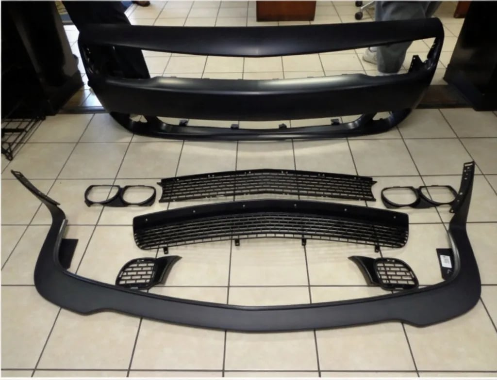 Body Kit Bumper Srt Hellcat Delantero Dodge Challenger 2015-2023