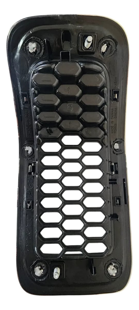 Parrilla Coraza Cromada #6 Delantero Jeep Cherokee 2014-2018