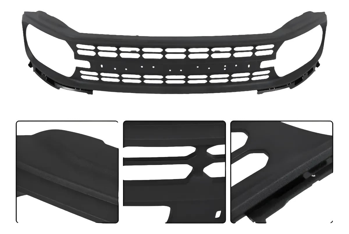 Parrilla Coraza Negro Mate Delantero Ford Bronco Sport 2021-2026
