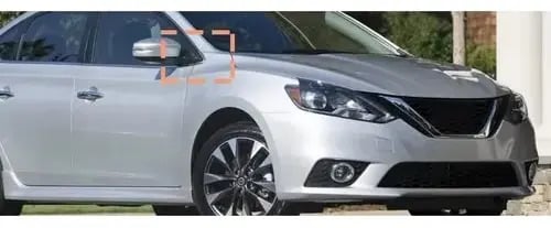 Tapa Continuacion Espejo Derecho Delantero Nissan Sentra 2013-2019