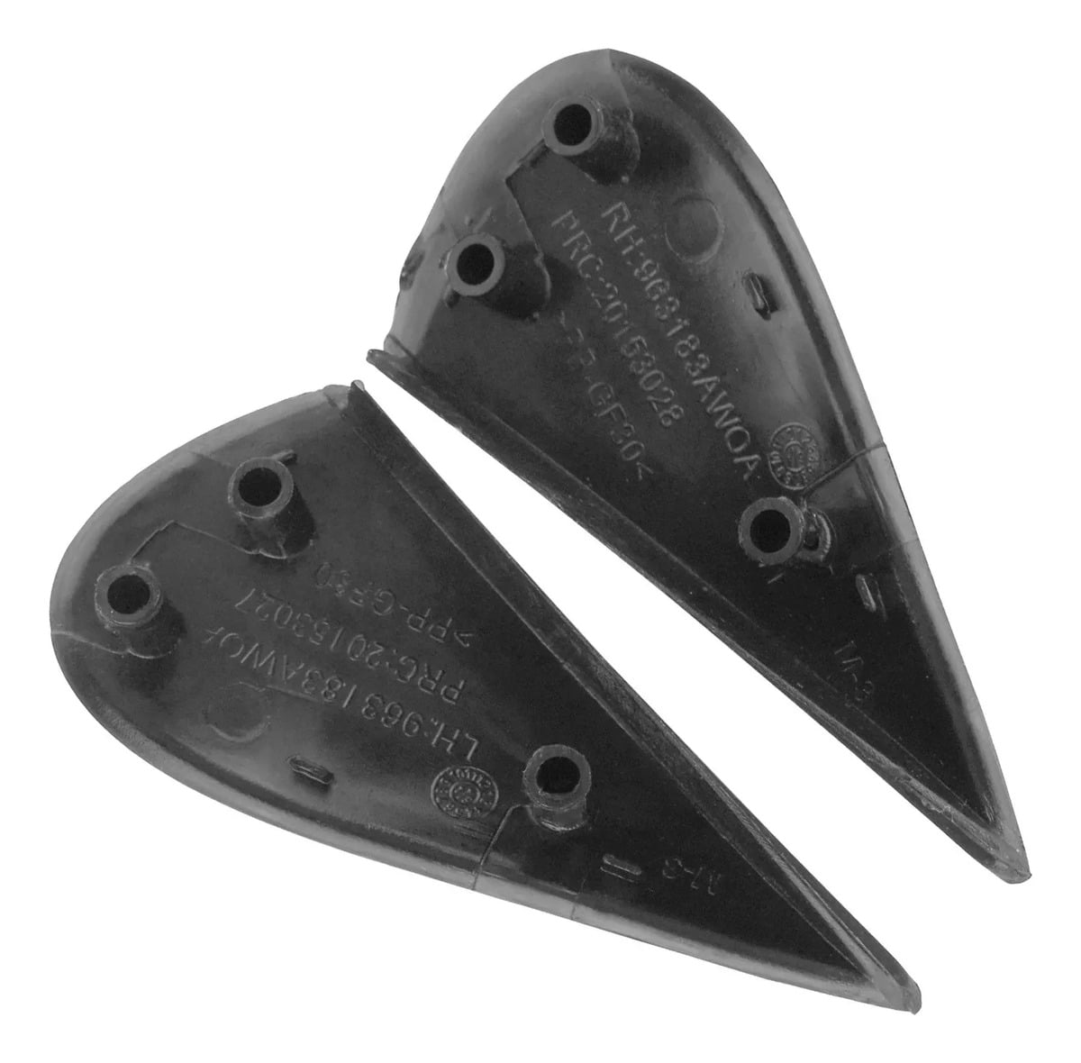 Par Continuación Esquinas De Espejo Derecho Izquierdo Nissan Versa 2012-2019