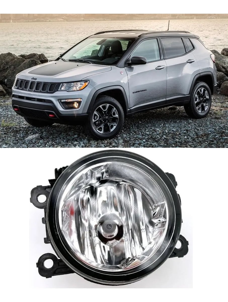 Faro Foco De Niebla Derecho Izquierdo Delantero Jeep Cherokee 2014-2018
