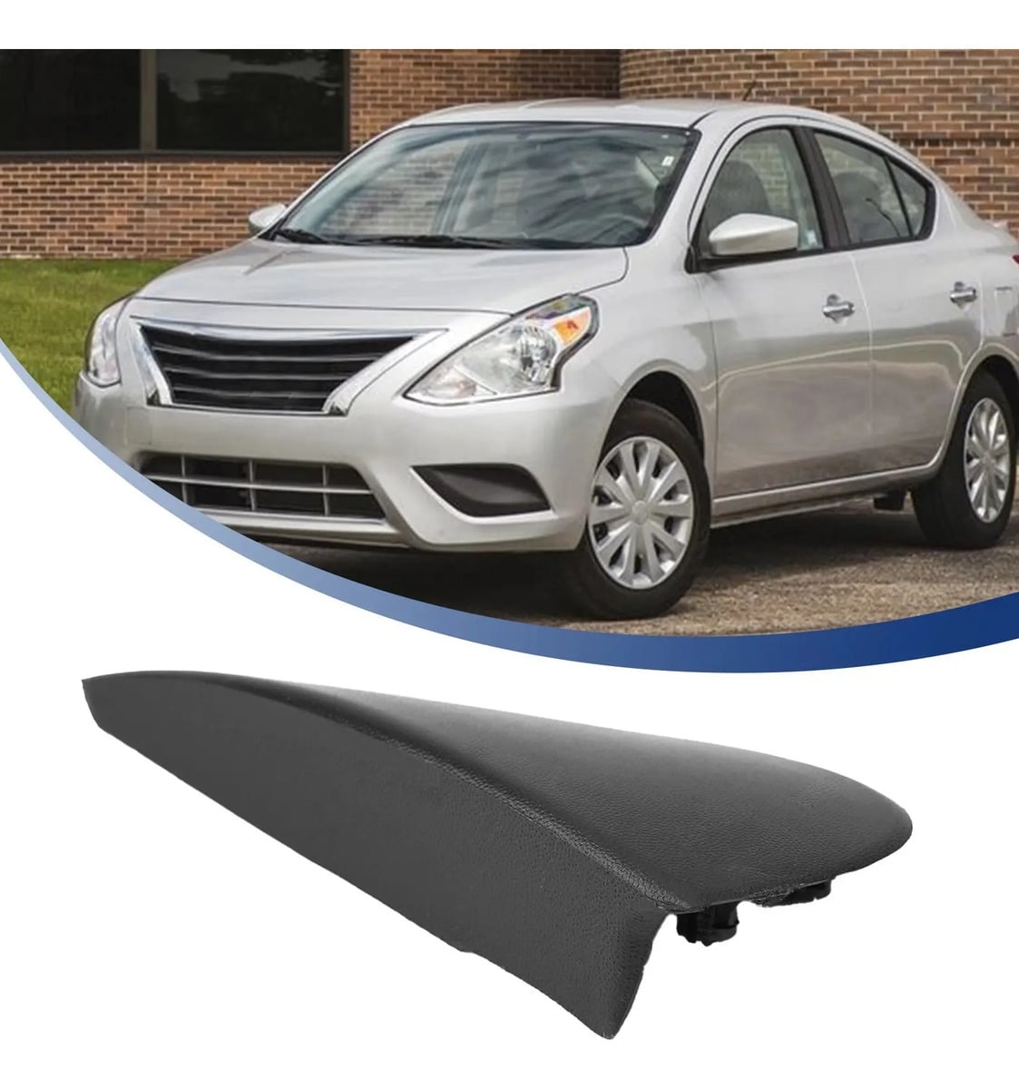 Tapa Continuacion Espejo Versa Izquierdo Nissan Versa 2012-2019