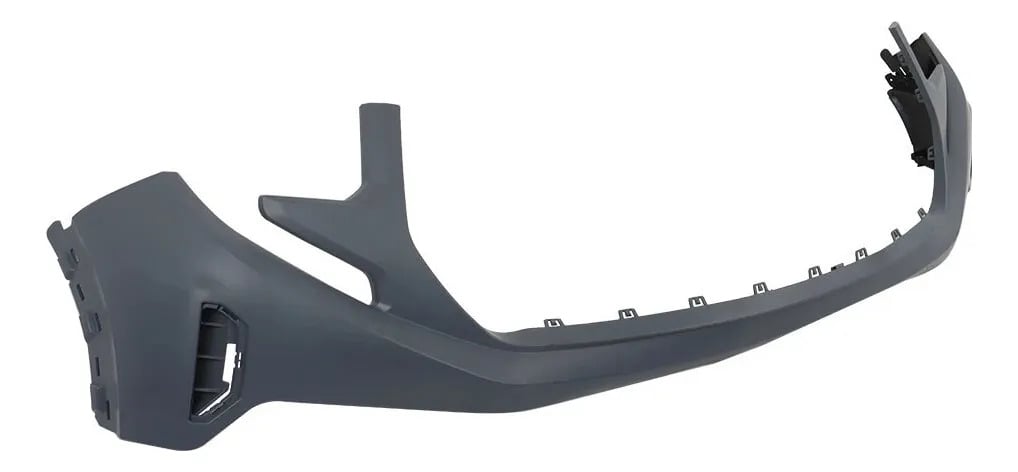Bumper Fascia Superior Negro Delantero GMC Sierra 2022-2025