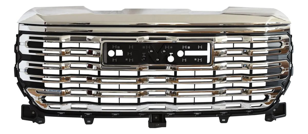 Parrilla Coraza Denali Cromado Delantero GMC Sierra 2022-2026
