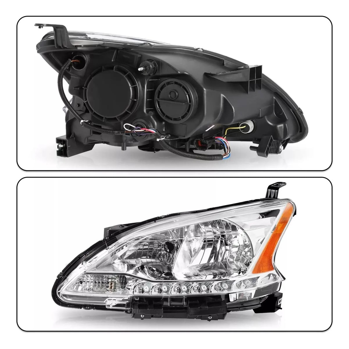 Faro Foco Izquierdo Delantero Nissan Sentra 2013-2015