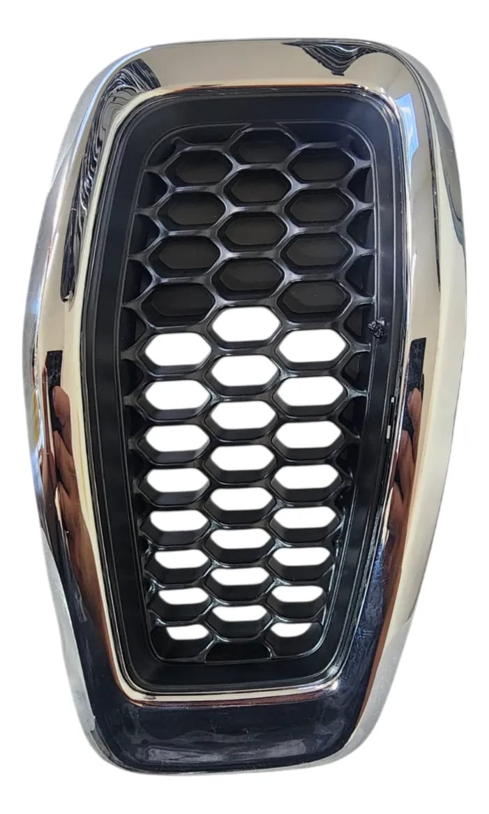 Parrilla Coraza Cromada #7 Delantero Jeep Cherokee 2014-2018