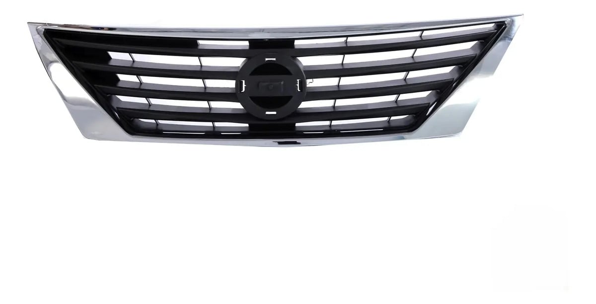 Parrilla Coraza Cromada Delantero Nissan Versa 2015-2019