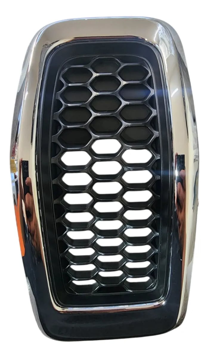 Parrilla Coraza Cromada #5 Delantero Jeep Cherokee 2014-2018