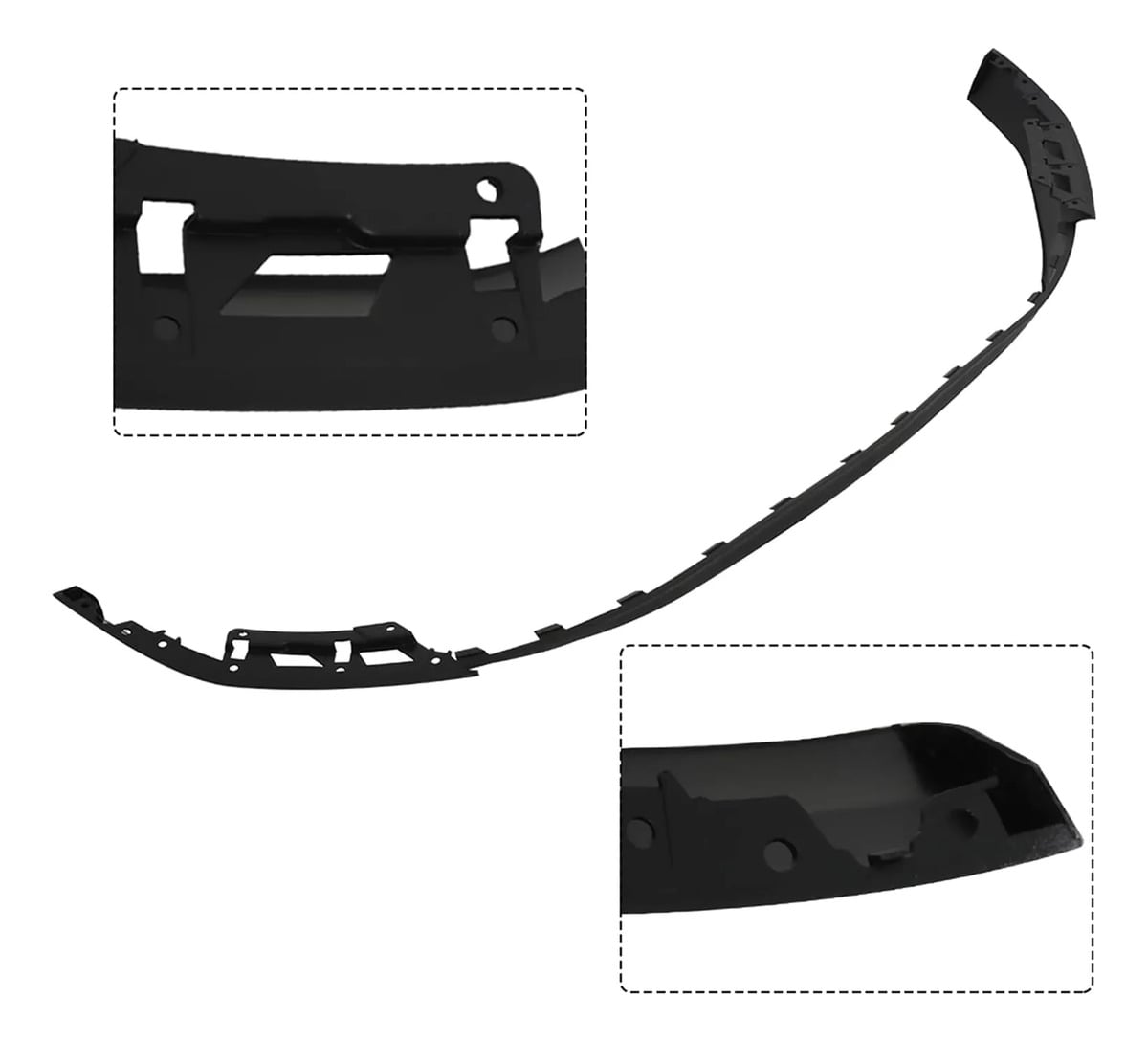 Espoiler Bumper Inferior Valance Negro GMC Acadia 2020-2024