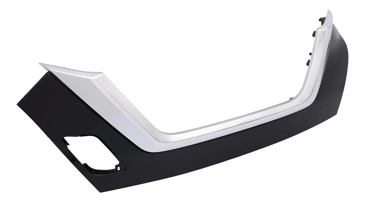 Moldura Cromada Inferior De Parrilla Coraza  Delantero Nissan Versa 2020-2022