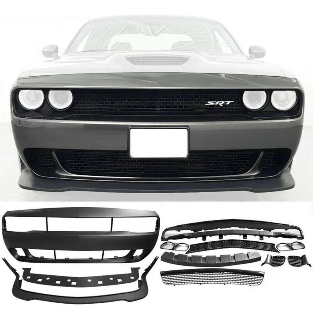Body Kit Bumper Srt Hellcat Delantero Dodge Challenger 2015-2023
