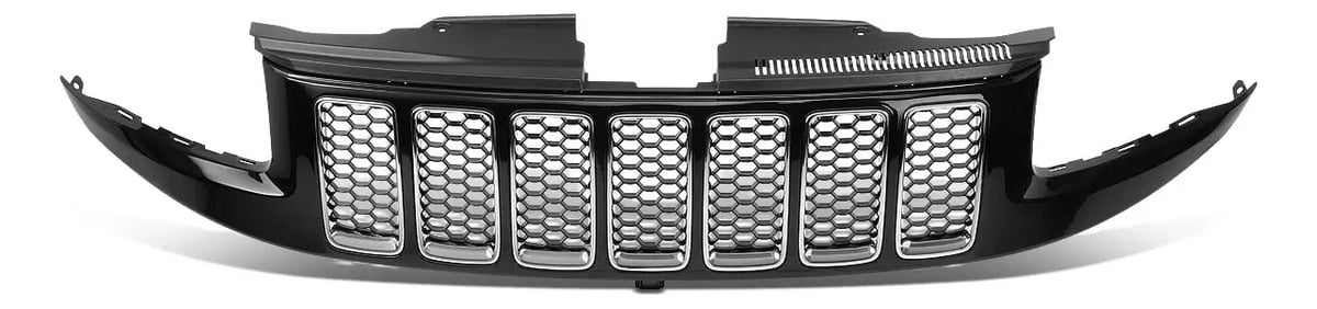 Parrilla Coraza Marco Cromado Panal Delantero Jeep Grand Cherokee 2014-2016