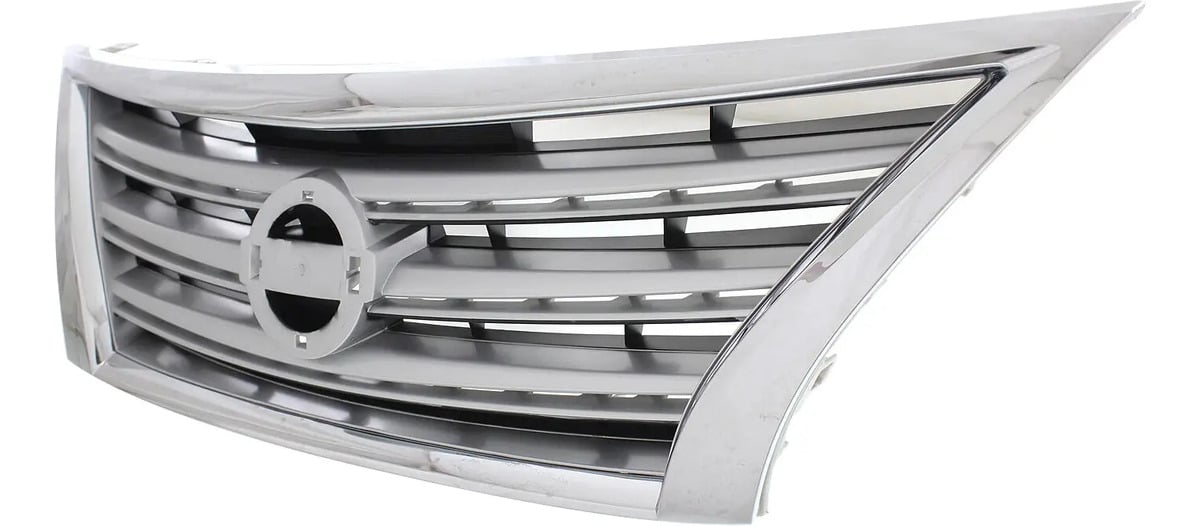 Parrilla Coraza Cromada Delantero Nissan Sentra 2013-2015