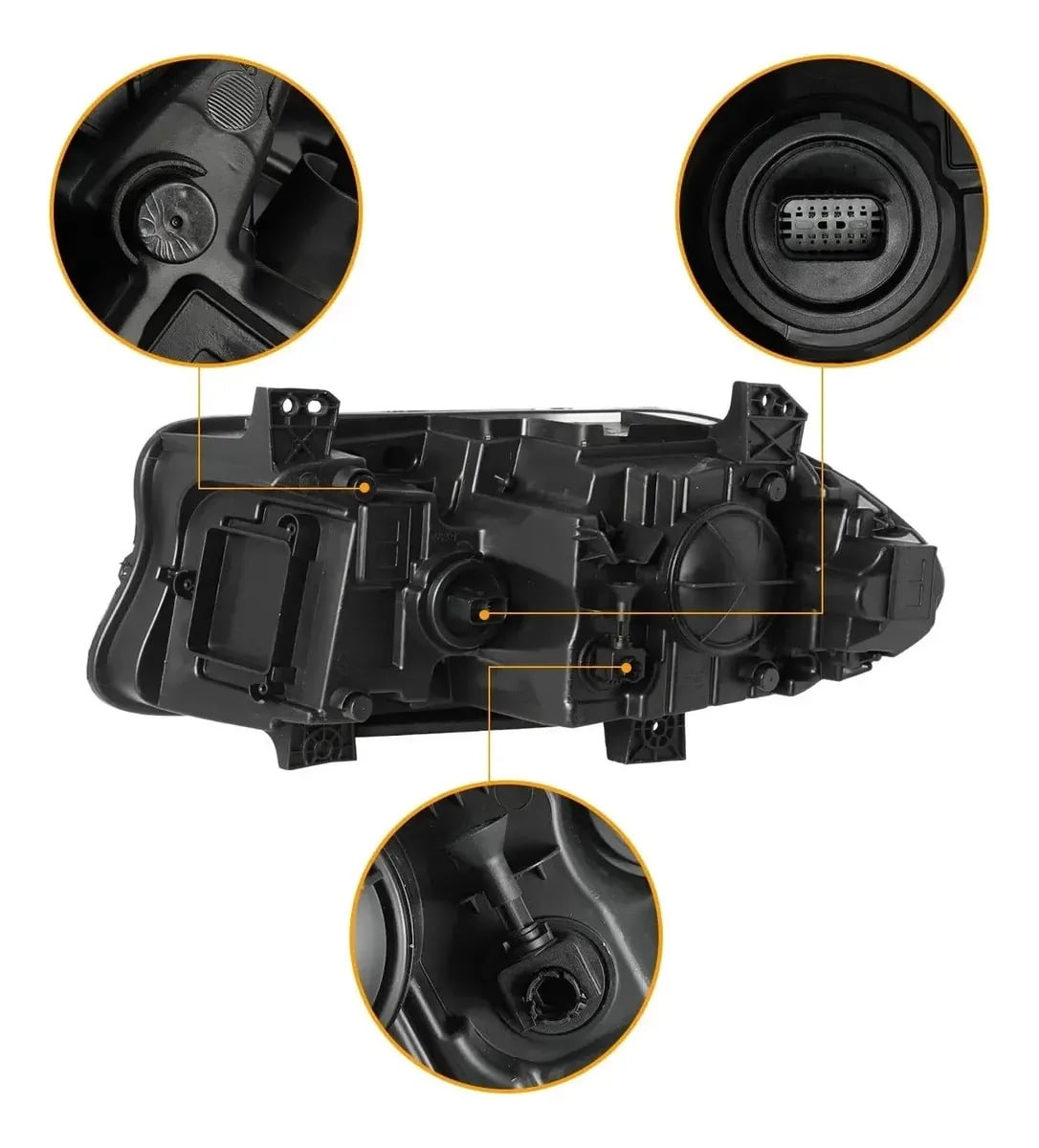 Faro Luz Halógeno Derecho Delantero Dodge Charger 2015-2023