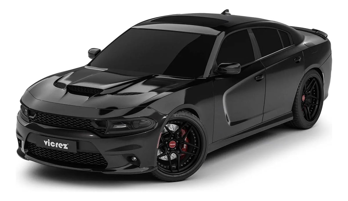 Body Kit Bumper Frontal Srt Hellcat Delantero Dodge Charger 2015-2023