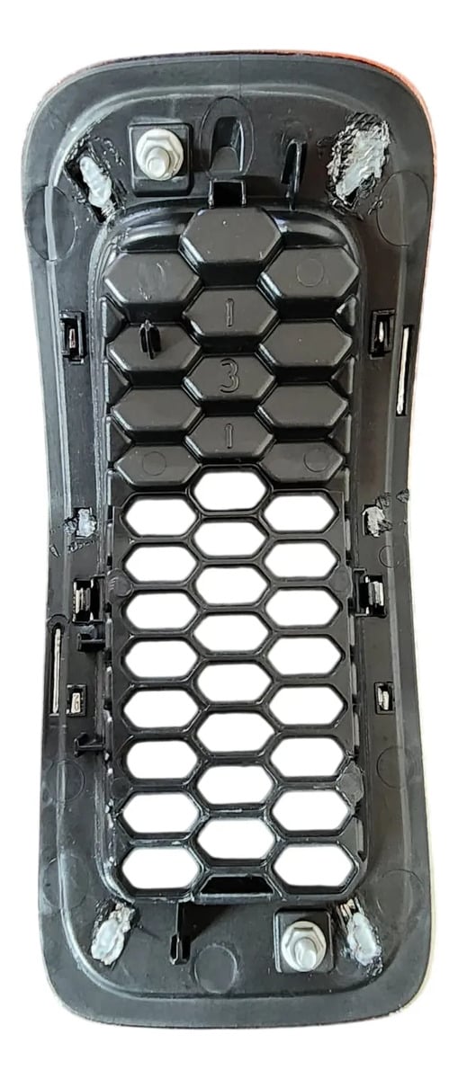 Parrilla Coraza Cromada #3 Delantero Jeep Cherokee 2014-2018