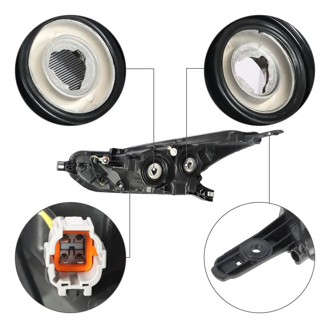 Faro Versa Con Cuarto Ambar Izquierdo Delantero Nissan Versa 2020-2025