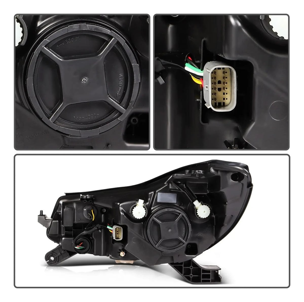 Faro Led Con Lupa Derecho Delantero Chevrolet Trax 2017-2023