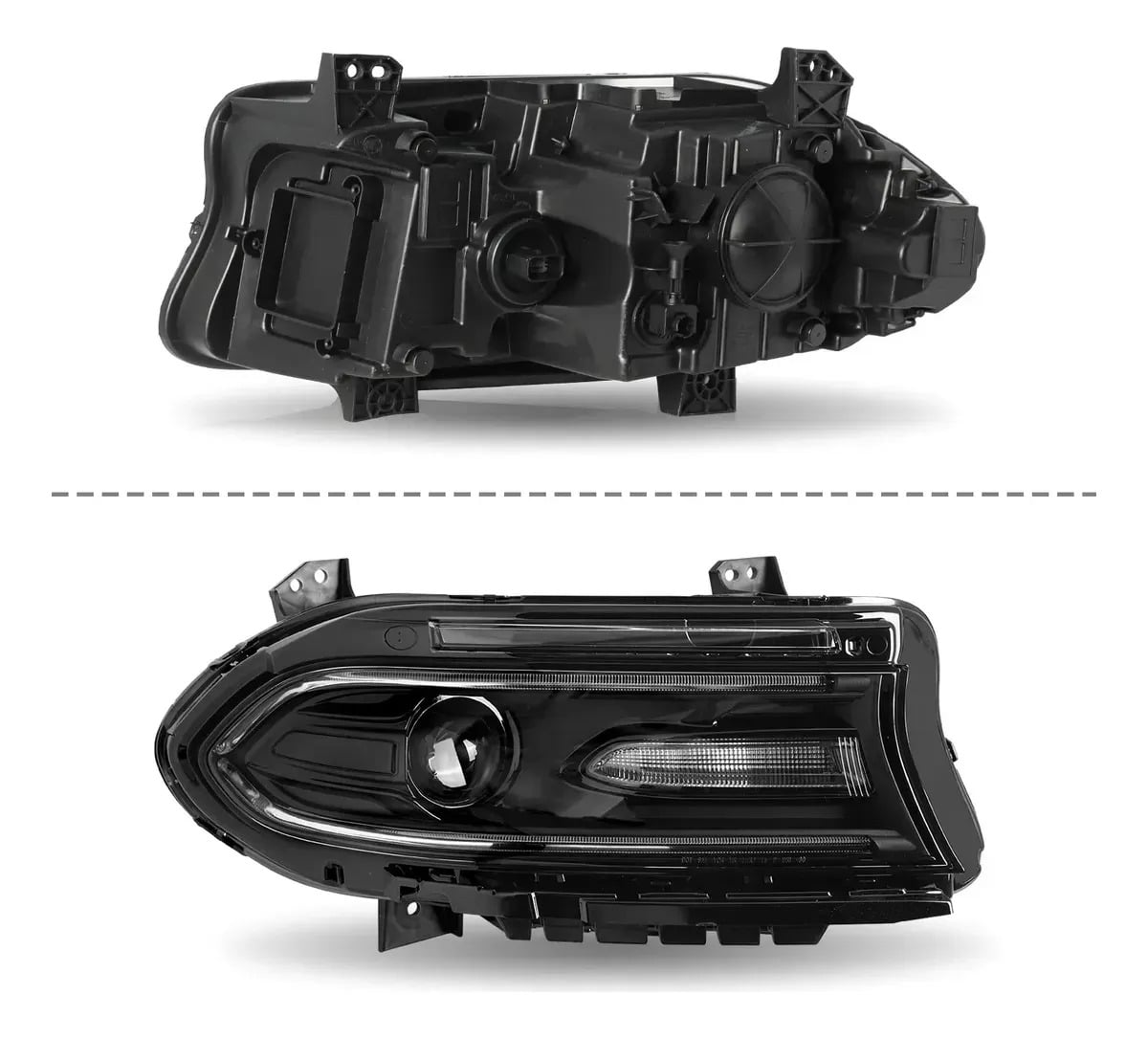 Faro Luz Halógeno Derecho Delantero Dodge Charger 2015-2023