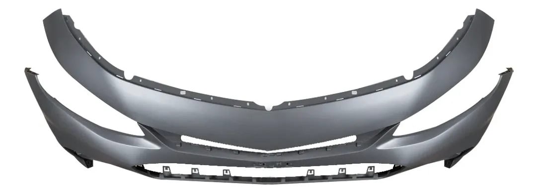 Bumper Facia Frontal Defensa Negro Chevrolet Malibu 2016-2018