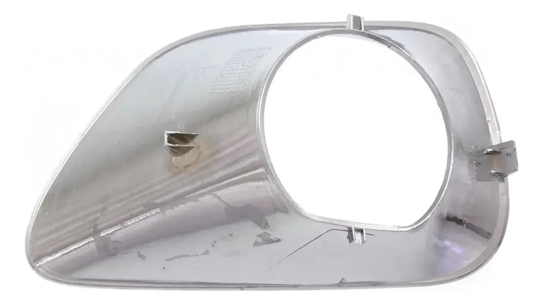 Juego Biseles Cromados Faro Niebla Derecho Izquierdo Delantero Jeep Grand Cherokee 2011-2016