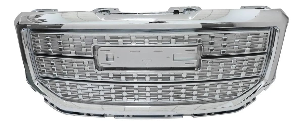 Parrilla Plateada Denali Delantero GMC Sierra 2016-2018
