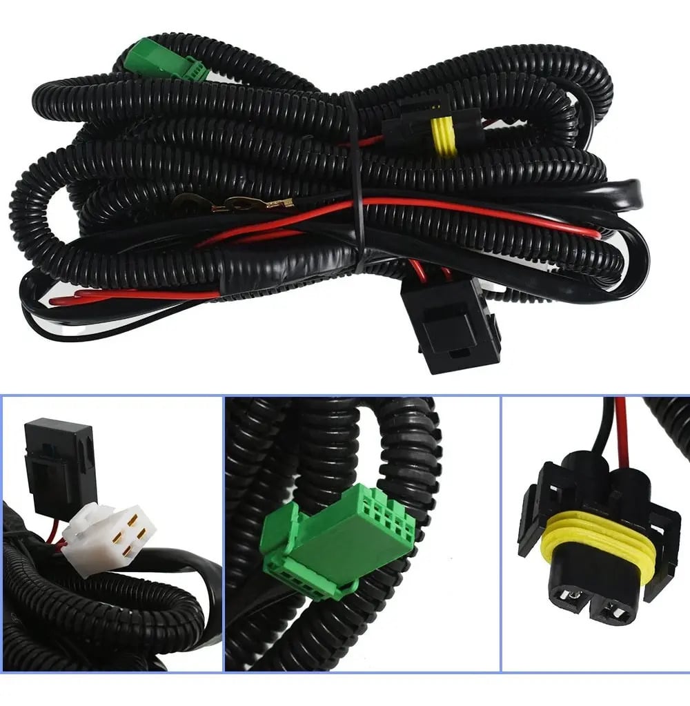 Kit Completo Faros De Niebla Para Claro Delantero Nissan Sentra 2016-2019