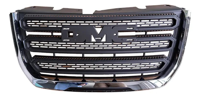 Parrilla Coraza Negro Mate Delantero GMC Terrain 2016-2017