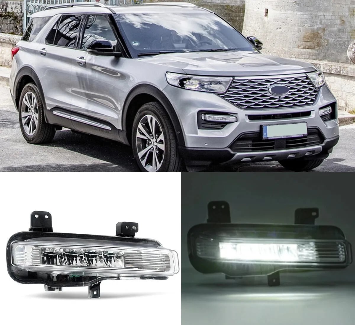 Faro De Niebla Derecho Delantero Ford Explorer 2020-2023