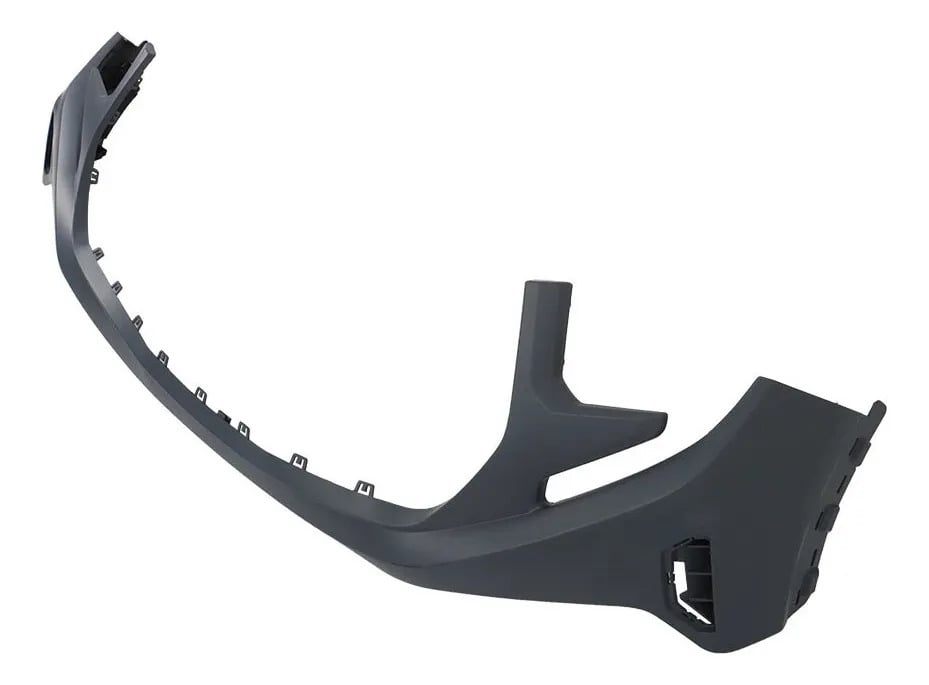 Bumper Fascia Superior Negro Delantero GMC Sierra 2022-2025