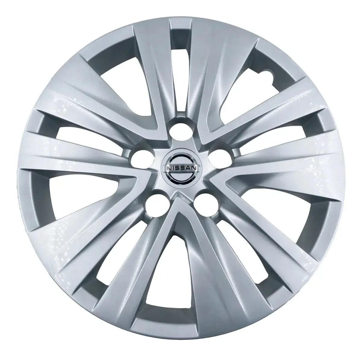 Juego 4 Tapas Copa Rin 16 -2020-2025 Plateado Nissan Sentra 2013-2019