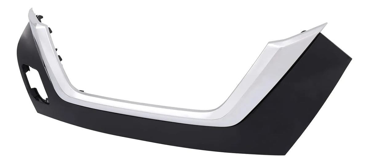 Moldura Cromada Inferior De Parrilla Coraza  Delantero Nissan Versa 2020-2022