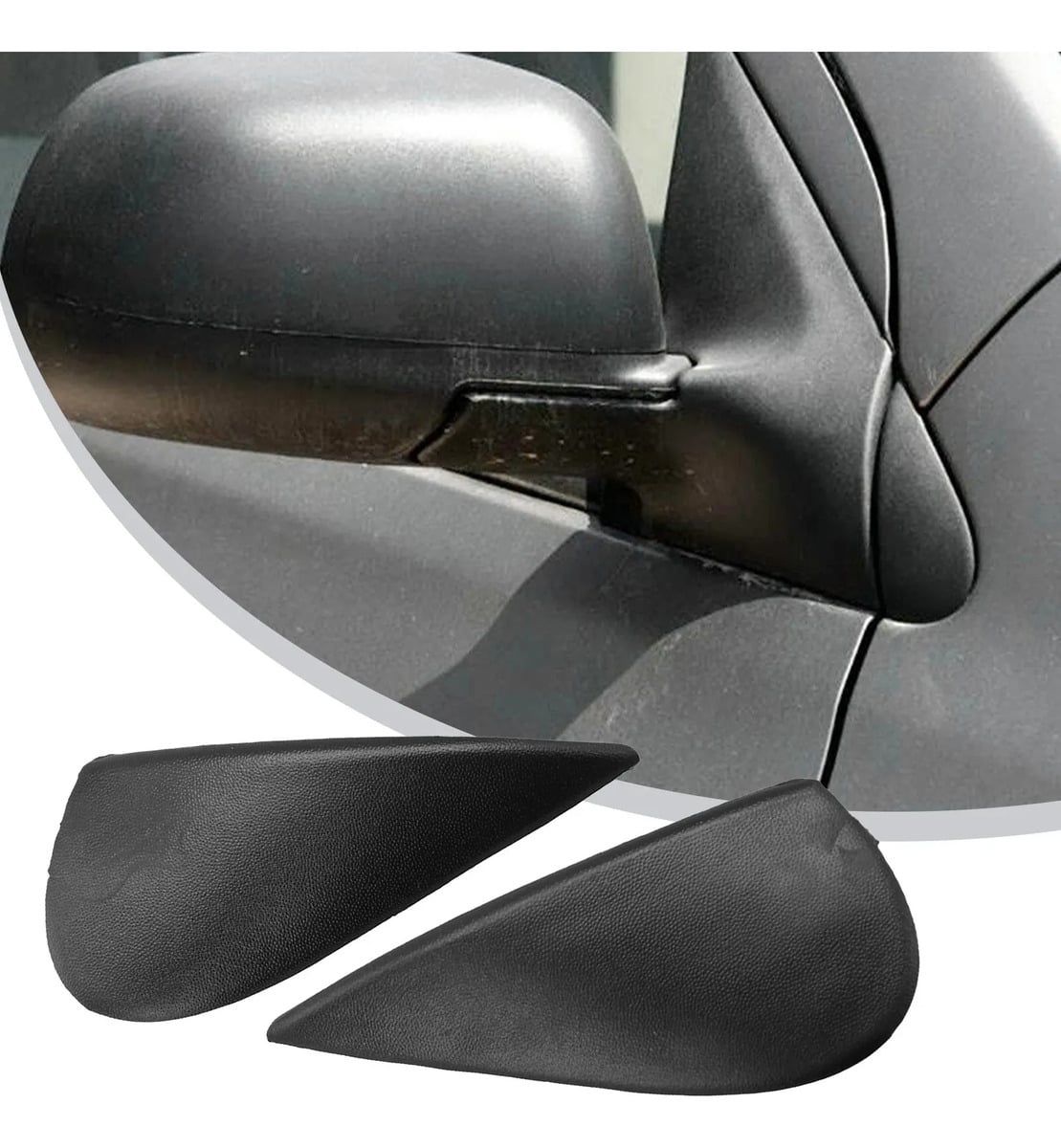 Par Continuación Esquinas De Espejo Derecho Izquierdo Nissan Versa 2012-2019