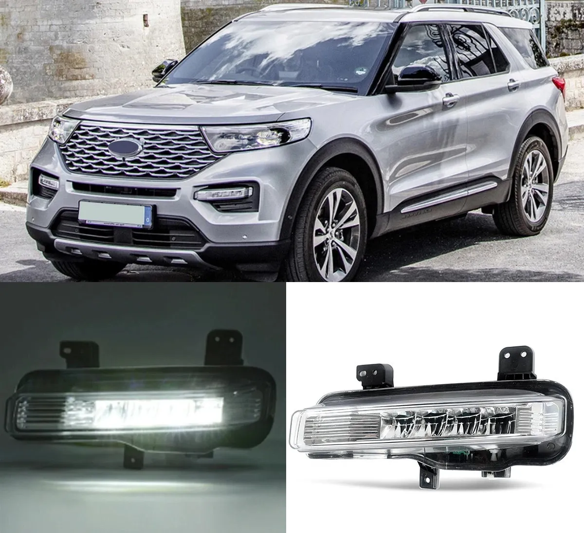 Faro De Niebla Izquierdo Delantero Ford Explorer 2020-2023