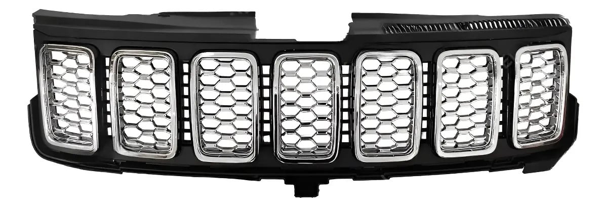 Parrilla Coraza Cromada Superior Delantero Jeep Grand Cherokee 2017-2021