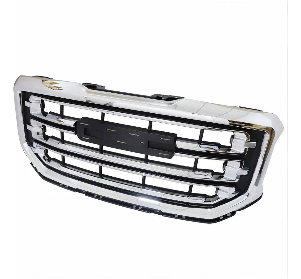 Parrilla Coraza Cromada Delantero GMC Sierra 2016-2019