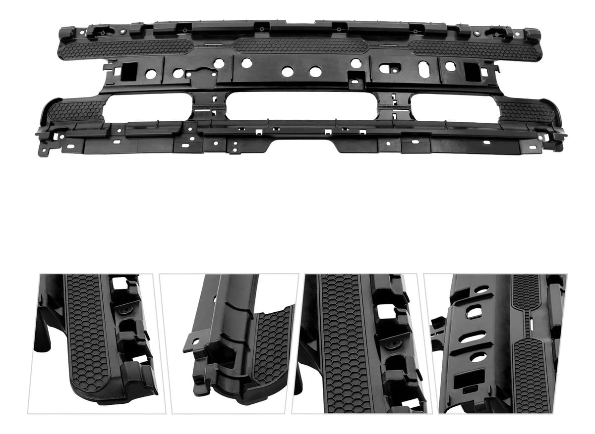 Soporte Para Parrilla Negro Y Cromado Brillante Ford Bronco Sport 2021-2025