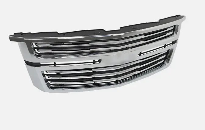 Parrilla Coraza Cromada Delantero Chevrolet Tahoe 2015-2020