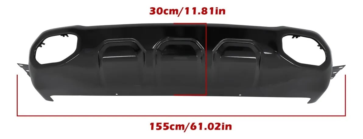 Bumper Inferior Trx Negro Delantero Ram 1500 2021-2026