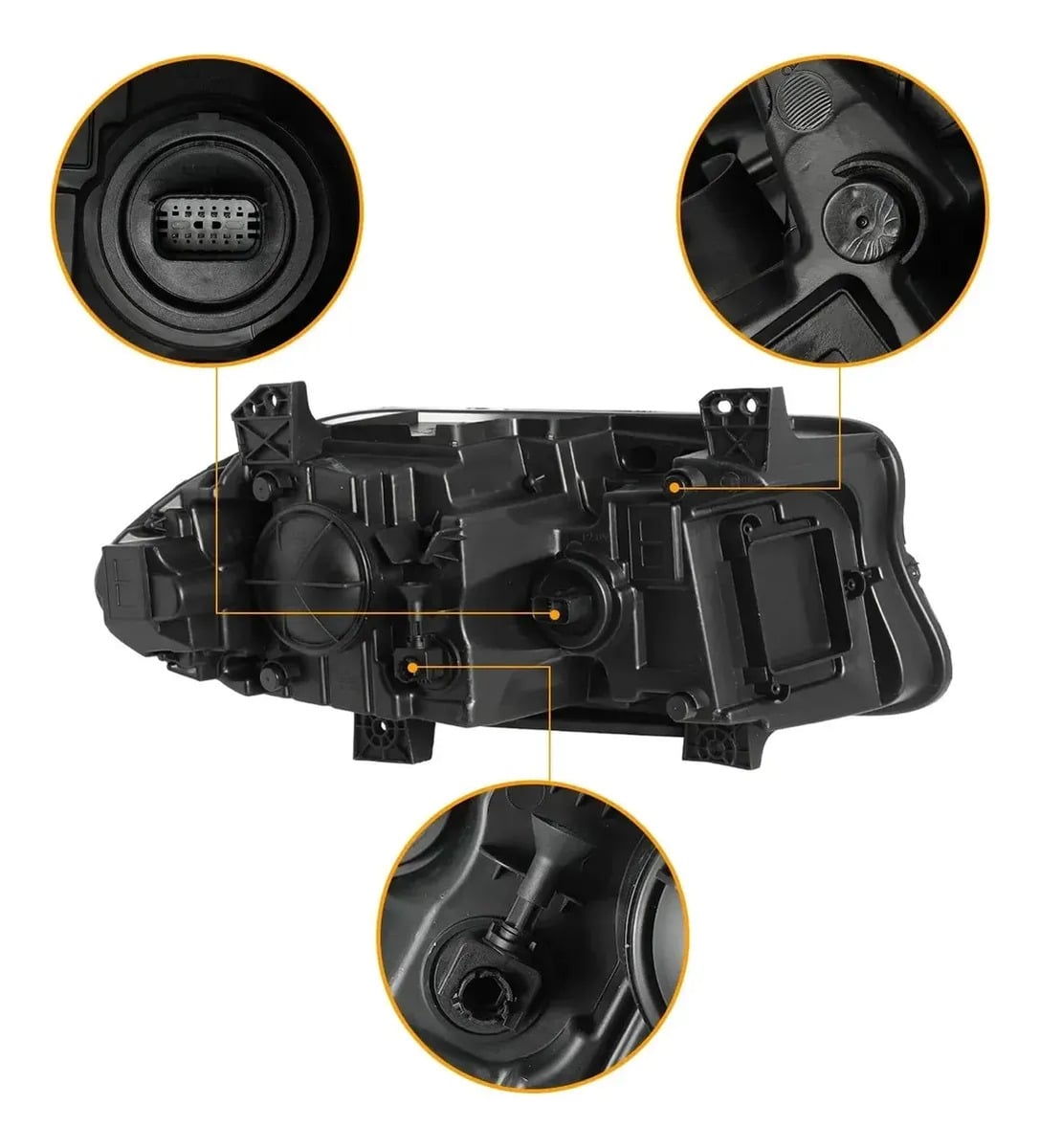 Faro Luz Halógeno Izquierdo Delantero Dodge Charger 2015-2023
