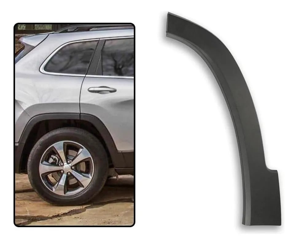Moldura Arco Cherokee O Negro Izquierdo Derecho Trasero Jeep Cherokee 2014-2018