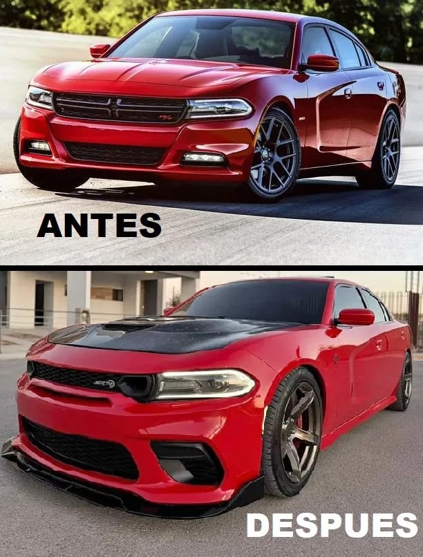 Body Kit Bumper Frontal Srt Delantero Dodge Charger 2015-2023