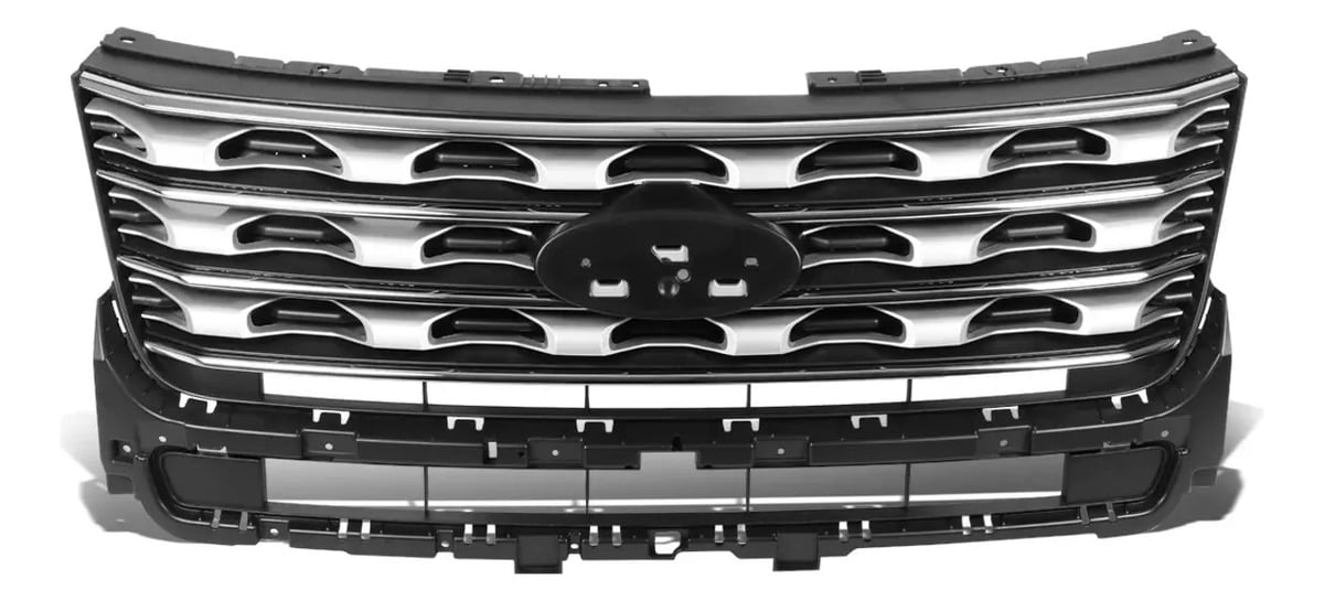 Parrilla Coraza Cromada Delantero Ford Explorer 2016-2017